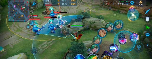 王者榮耀國際版搖桿設置,局內布局超細節